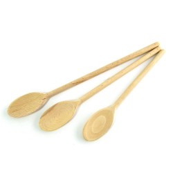 Confezione cucchiai legno 3 pz. (25-30-35 cm.)